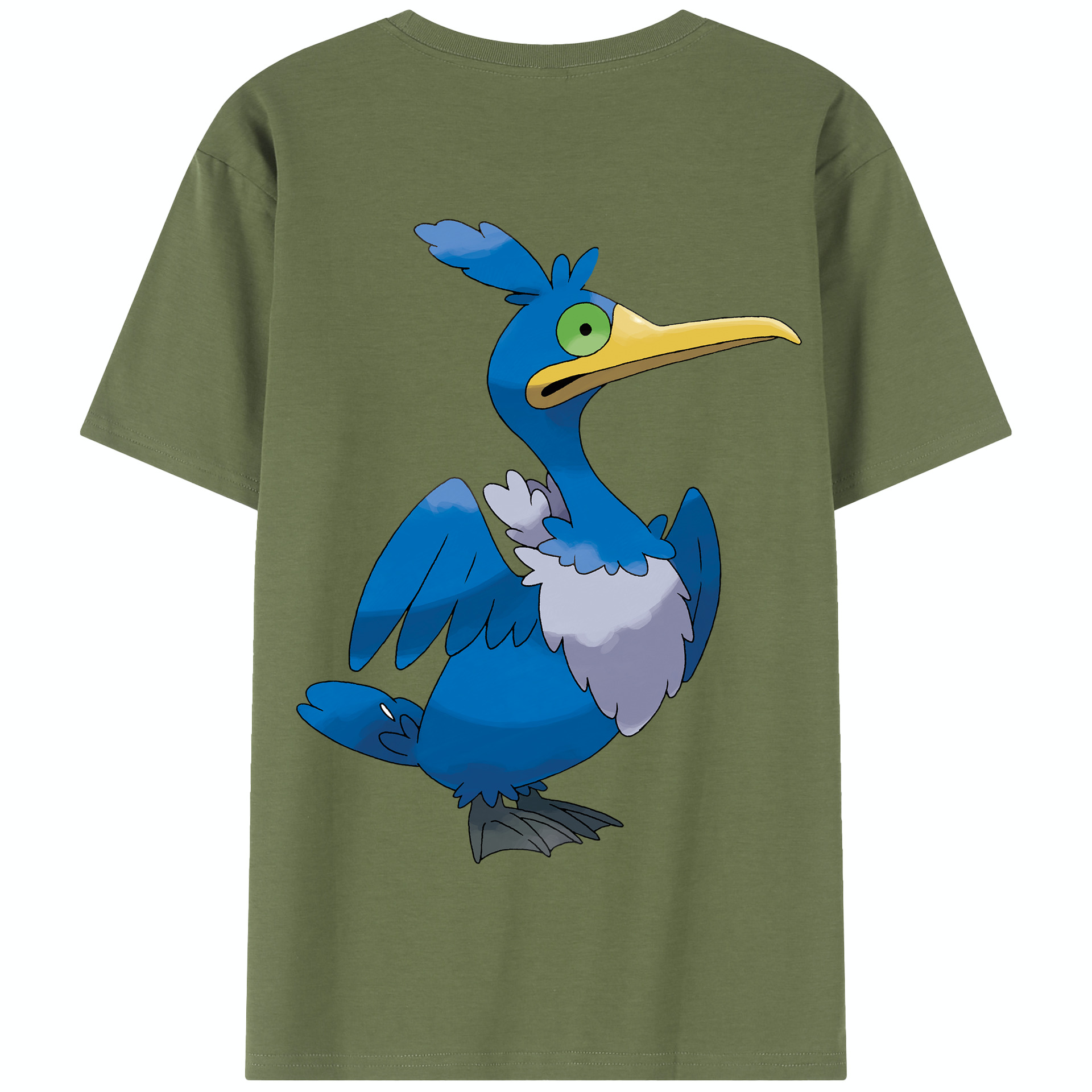 （画像用） ポケットモンスター Pokémon 綿100％半袖Tシャツ（背面プリント）